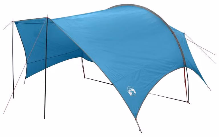 Telo da campeggio impermeabile, dimensioni 550 x 400 x 230 cm, con borsa per il trasporto
