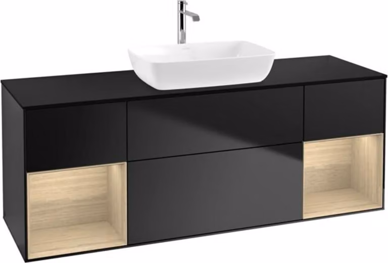 V&B illuminazione a parete del mobile Finion 160cm, Pl bla m, Reg Oa ven, bla m Lac