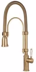 Miscelatore lavello doccetta estraibile Ottone spazzolato MIDR7O 2
