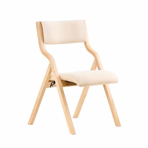 SoBuy Sedia Pieghevole da Pranzo ergonomica, imbottita, montata, 48x80x54cm