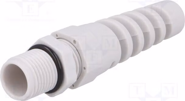 1 x Raccordo per cavo IP68, materiale: BM4009S, con protezione anti-piegatura, passo PG9