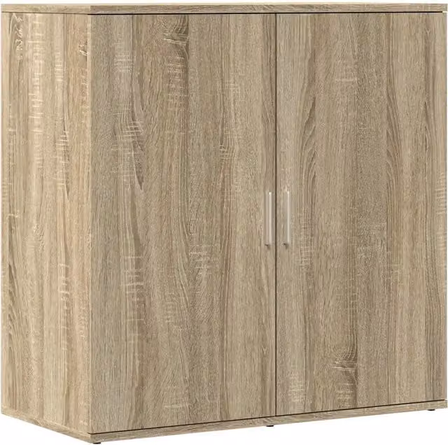 Credenza Buffet da pranzo in Legno Multistrato Rovere Sonoma L: 79 cm, P: 38 cm, H: 80 cm