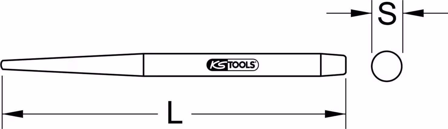 KS TOOLS 129.2165 Azionamento passante