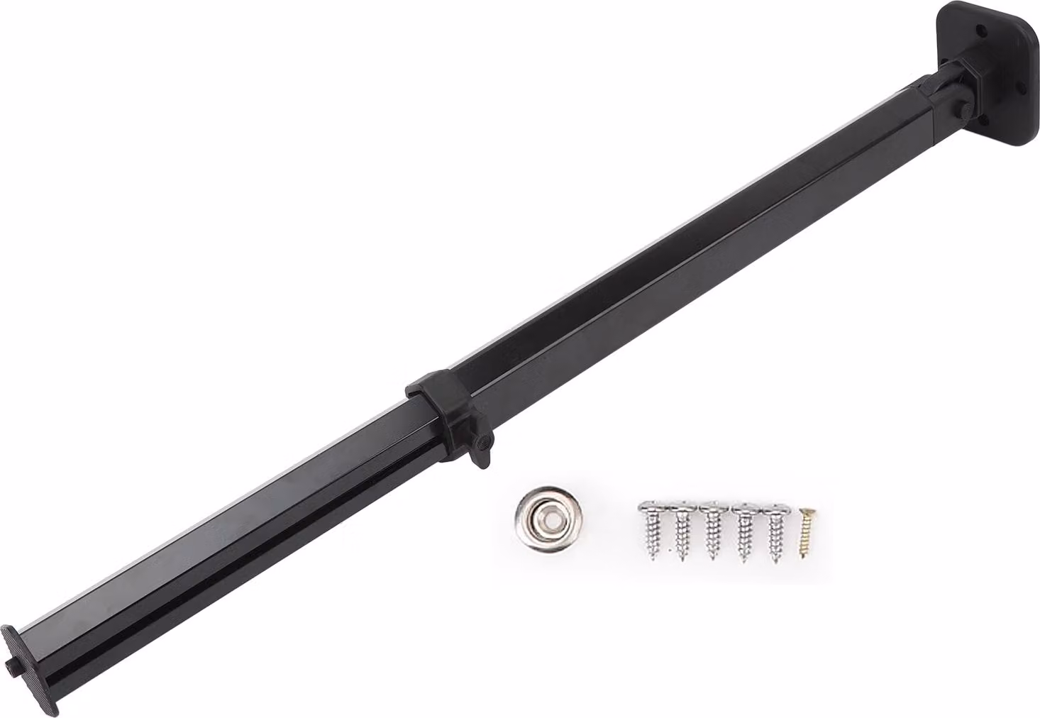 Gamba per scrivania RV da 520 mm a 765 mm regolabile in lega di alluminio supporto telescopico pieghevole per camper rimorchi yacht