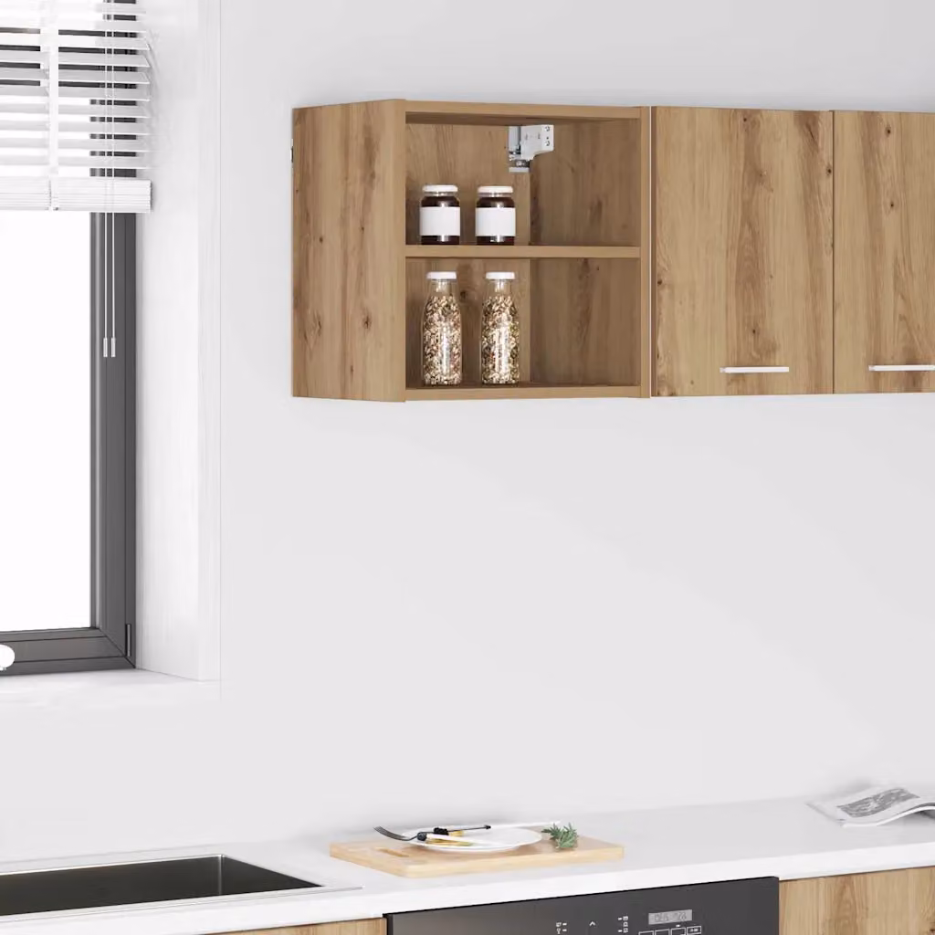 Armadio pensile da cucina vidaXL in legno marrone con ante a battente L: 40 cm, P: 29,5 cm, H: 40 cm