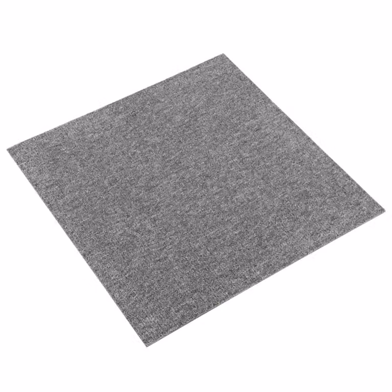 Set di 20 tappeti vidaXL grigi, dimensioni 50 x 50 cm, 100% polipropilene
