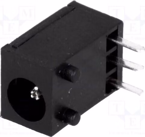 1 connettore maschio MINI a montaggio su circuito stampato, per alimentazione DC, 3,5/1,3 mm, 1A, DC-8N (FC681455)