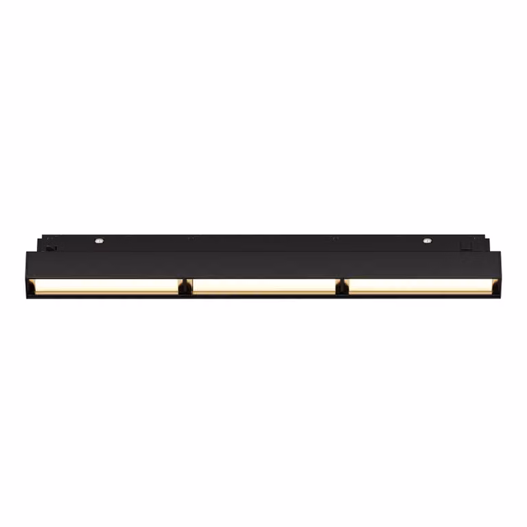 Maytoni apparecchio lineare per sistema di binari magnetici Exility Parete LED incl. alluminio nero 18W per cucina, camera da letto, soggiorno, sala da pranzo, atrio