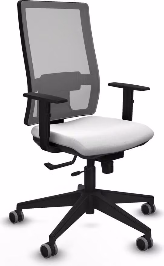 Sedia da ufficio Piqueras y Crespo 1D066G0 Bianco
