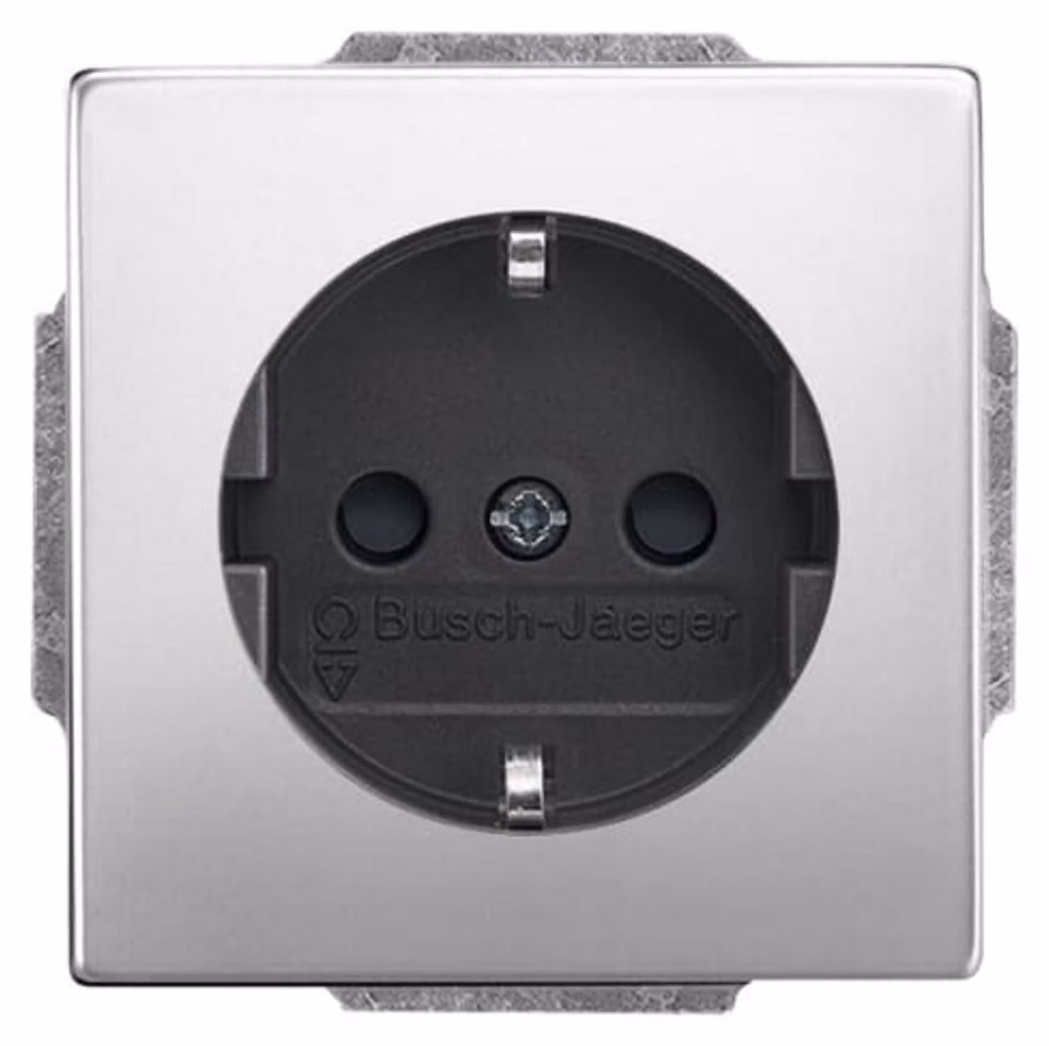 Busch-Jaeger 20 EUCKS-866 Presa di corrente Safety+ con protezione tattile avanzata Acciaio inox puro