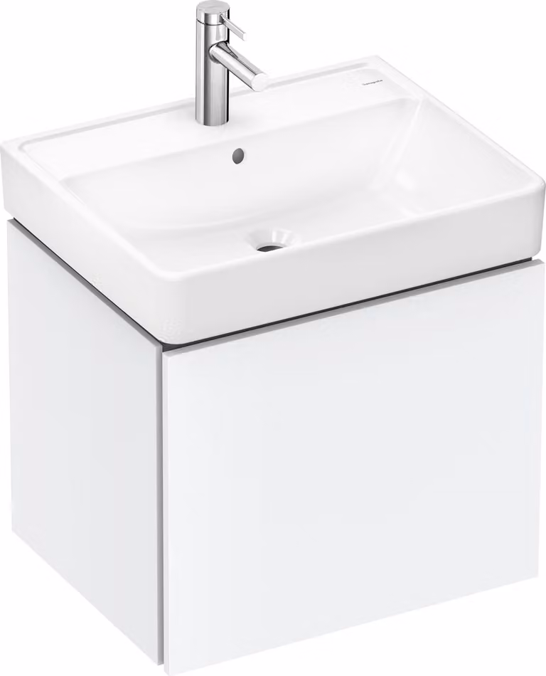 hansgrohe Xilesa E meuble sous-lavabo pour lavabos, 1 tiroir, 580x470x500mm, 54253700, 54253700