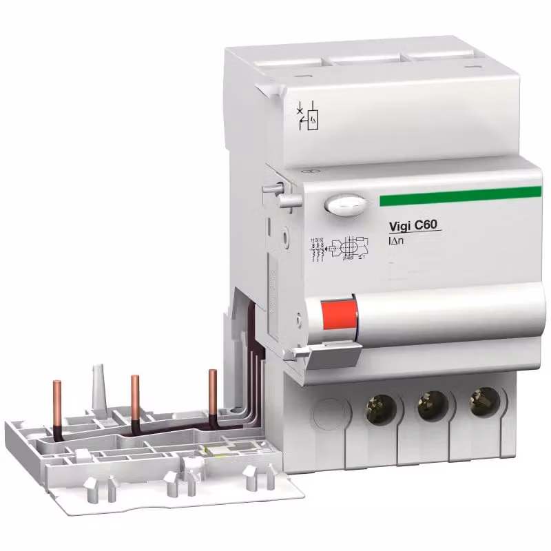 Schneider Electric Multi 9 OEM Vigi C60 a 3 poli 63 A 30 mA tipo AC per interruttori automatici C60 M9V11363