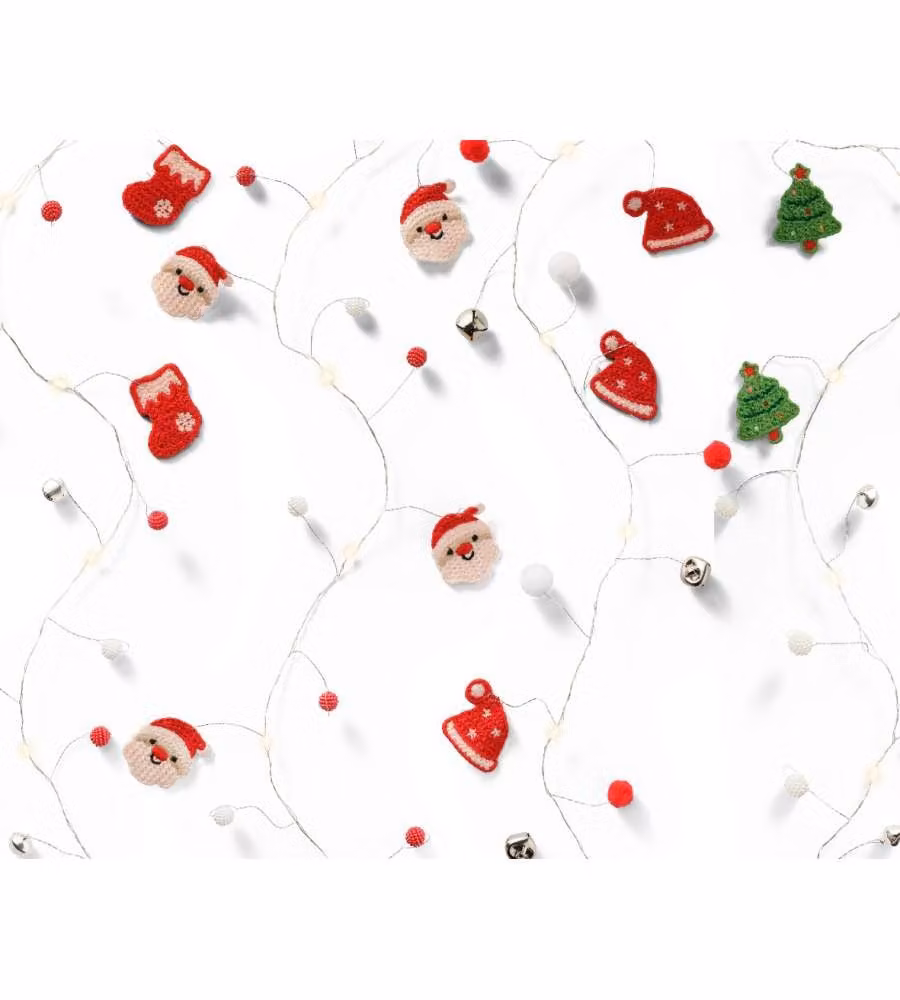 Filo di lucine LED Fantasie Natale