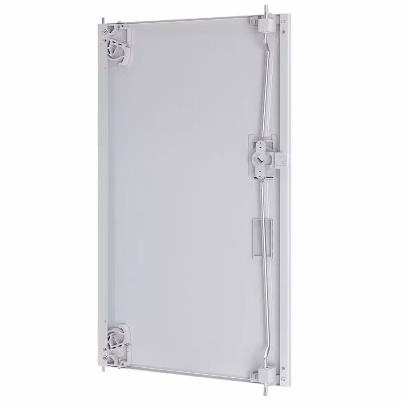 Porta di ricambio BH3 FB1 per involucro ABN R con inserto di chiusura IP44, porta destra per involucro a 3 scomparti ABNRY103T10