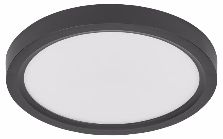 OSRAM Orbis Quickfix 245 mm, plafoniera LED, 20W, 3000K bianco caldo, 2100lm, Click-DIM, nero, plastica/metallo