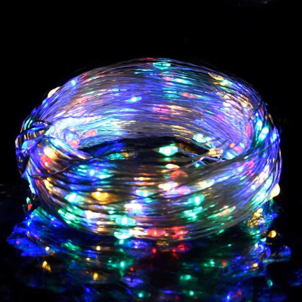 vidaXL Cavo luminoso a LED 40 m 400 LED Multicolore 8 funzioni