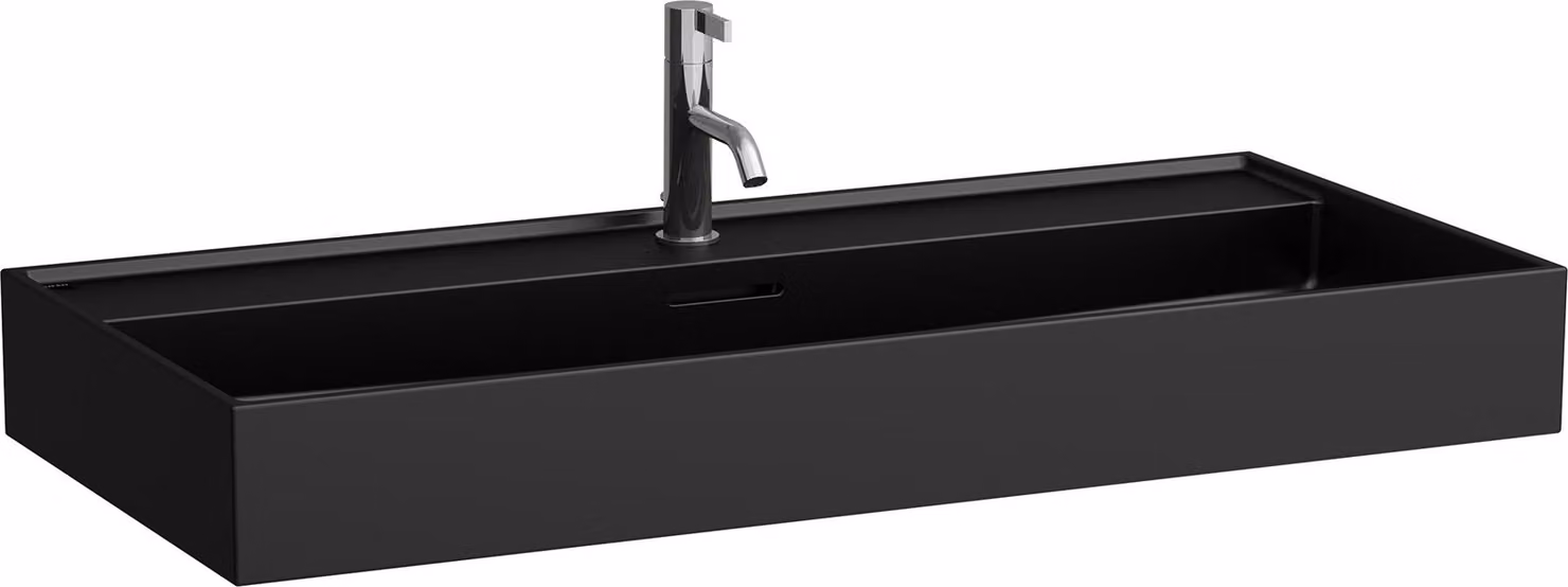 LAUFEN Kartell lavabo à poser, 3 trous pour robinet, avec trop-plein, 1000x460mm, H8163377161081, H8163377161081