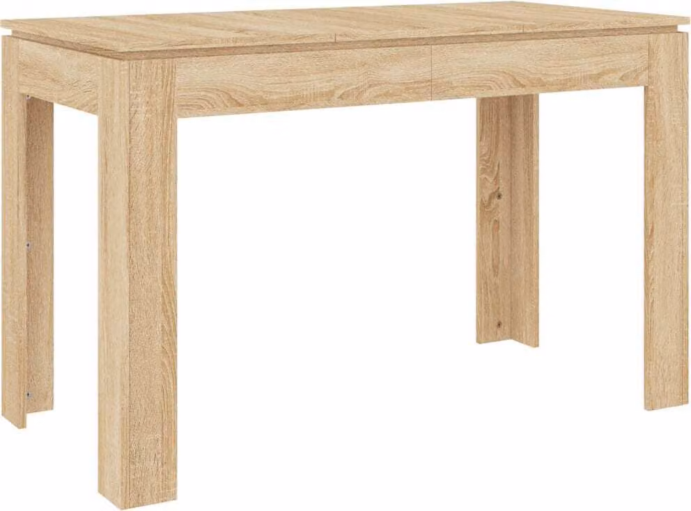 Tavolo da Pranzo Rovere Sonoma 120x60x76cm in Legno Multistrato