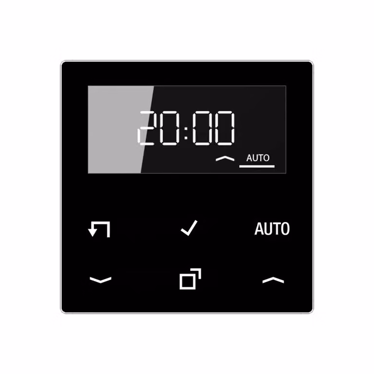 Jung A1750DSW Timer Standard con display nero