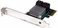 Scheda di espansione RAID SATA III a 6 porte Startech.Com colore nero PEXSAT34RH