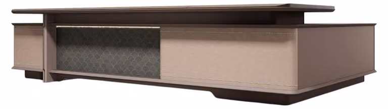 Scrivanie angolari moderne in legno, con spazio di archiviazione e ampia superficie di lavoro