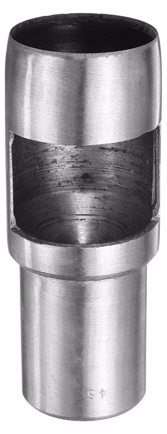 Lochstanzer rotondo da 45 mm, Acciaio al carbonio, per la lavorazione del cuoio e della carta