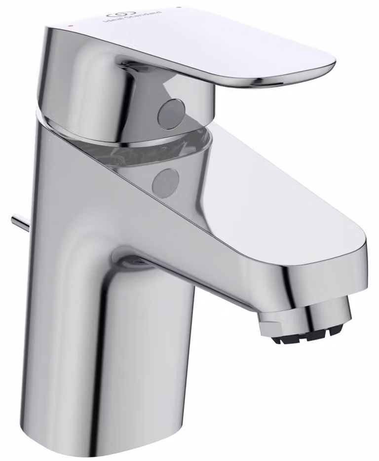 Rubinetto per lavabo a bassa pressione, altezza del beccuccio 68 mm, cromato, monoblocco