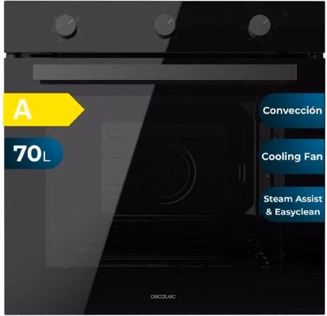 CECOTEC 04729 - Bolero Hexa M236000 Glass Black Time A