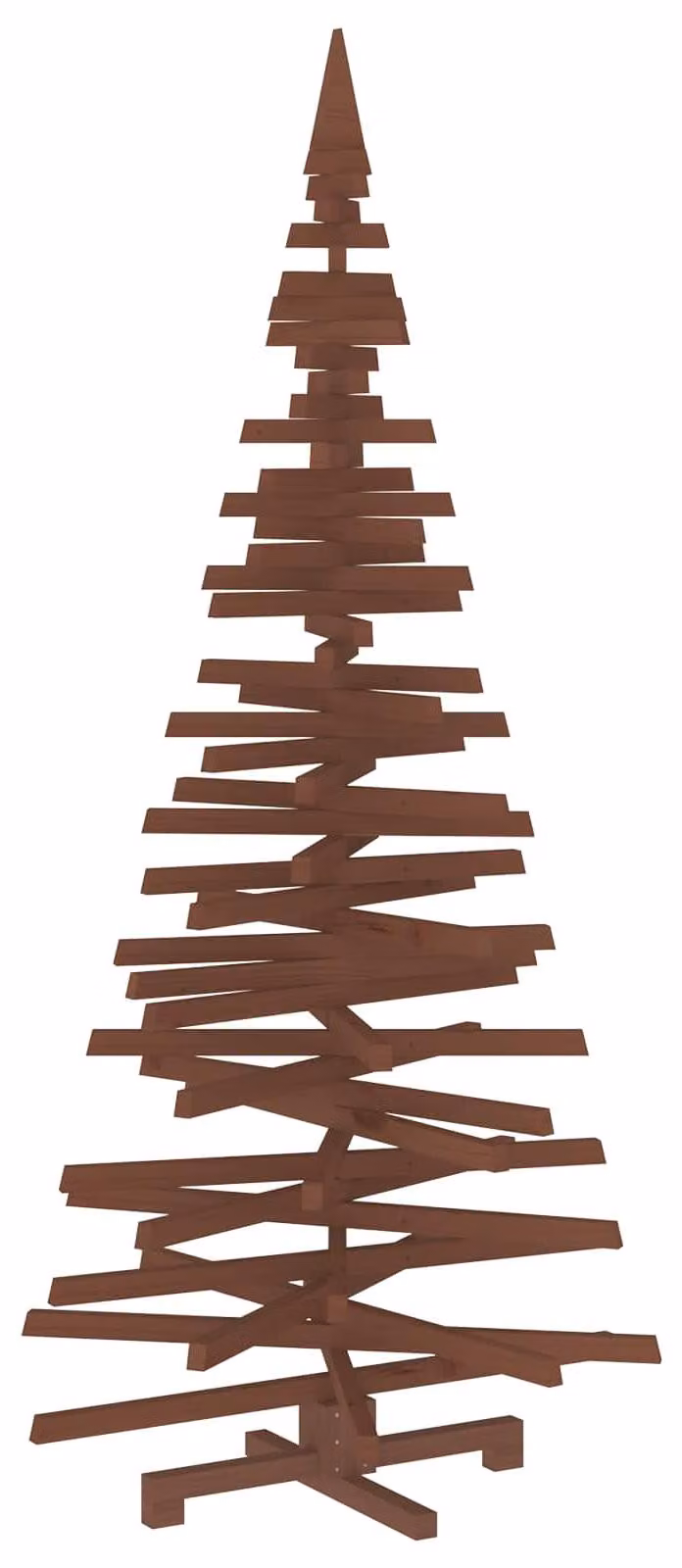 Albero di Natale in legno KOTKA, 240 cm, realizzato in legno massello di pino