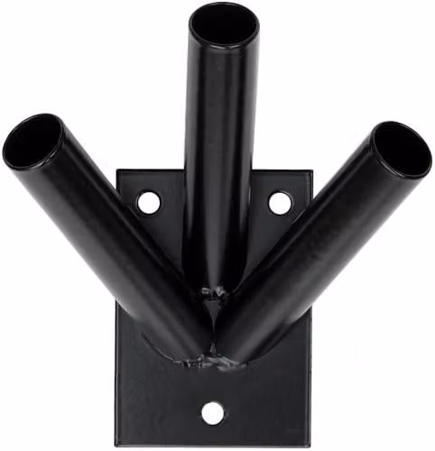 Portabandiera portabandiera portabandiera 3 pieghe nero
