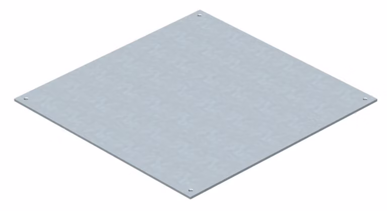 OBO Bettermann Vertr coperchio cieco per UZD350-2/3 DU 350-2