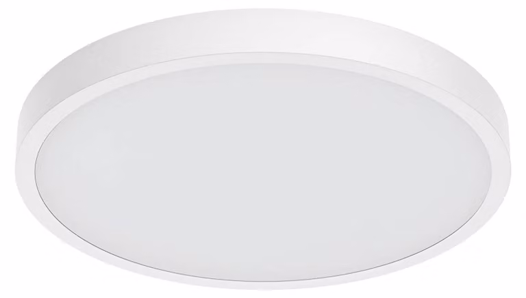 Lampada da soffitto LED Braytron, rotonda, per bagno, diametro 30,5 cm, grado di protezione IP44, 20W, 1600 lumen, temperatura di colore regolabile (3in1) da 3000 a 6500K, colore bianco