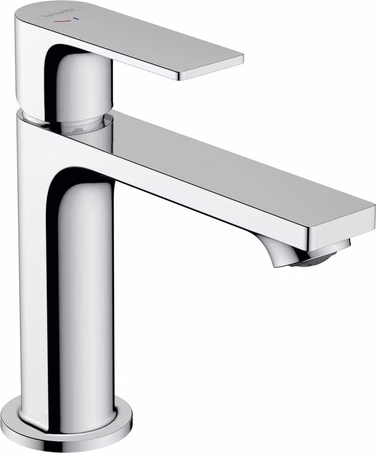 Miscelatore per lavabo Rebris E, altezza del beccuccio 109 mm, cromo, a risparmio idrico