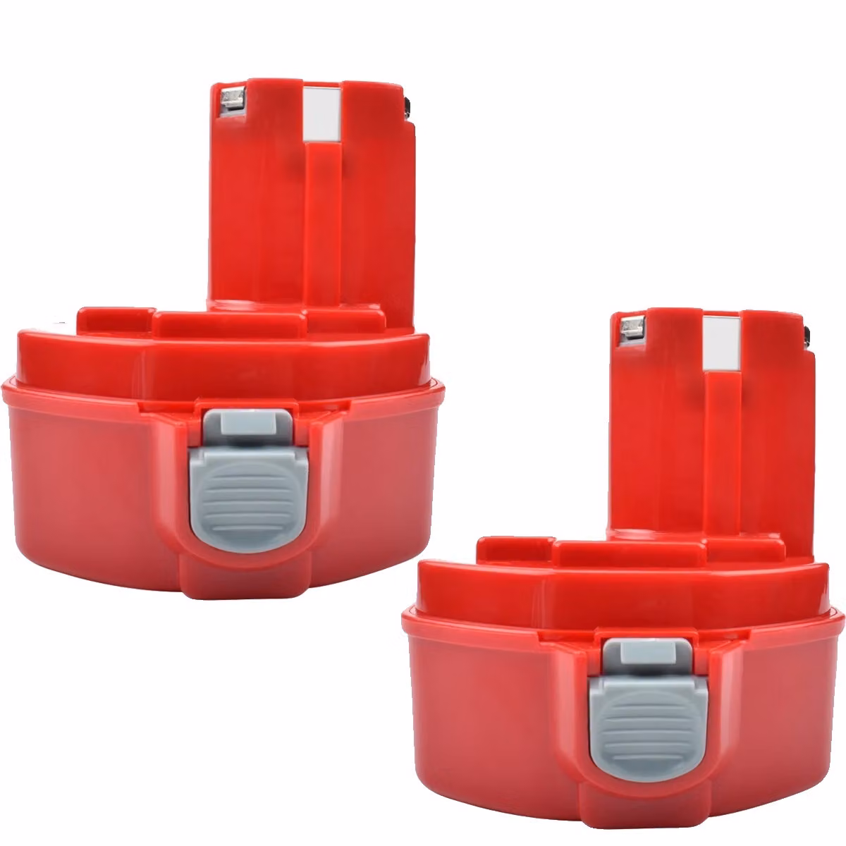 Batteria Makita 14,4V per elettroutensili, capacità 3500mAh / 4000mAh, compatibile con diversi modelli, 2 pezzi 4,0 Ah
