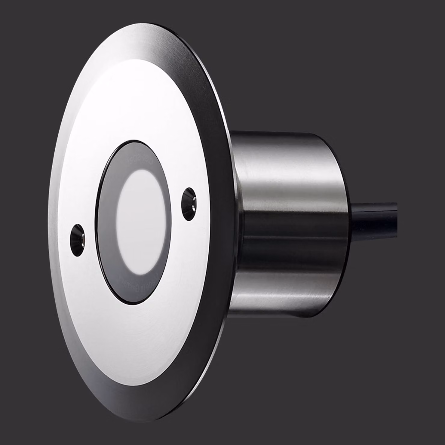 dot-spot faretto LED per laghetto 12V opale 5W 830 aquaros, dimmerabile, Alluminio / Grigio / Zincato, Acciaio Inox, Moderno