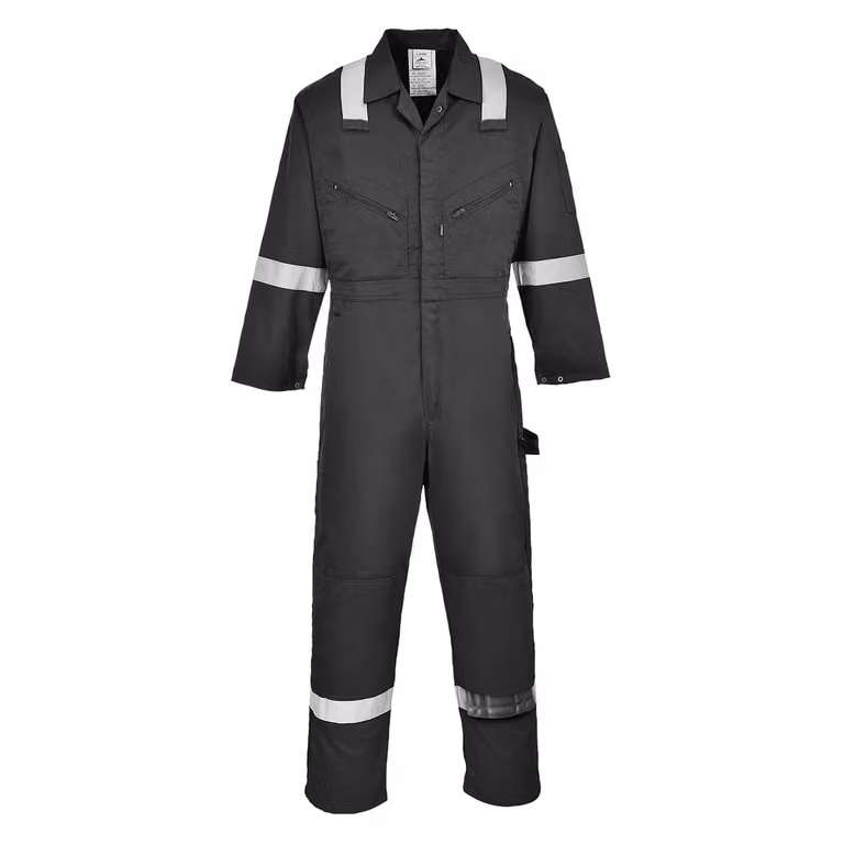 Portwest F813 Tuta Iona nera Gr. XL
