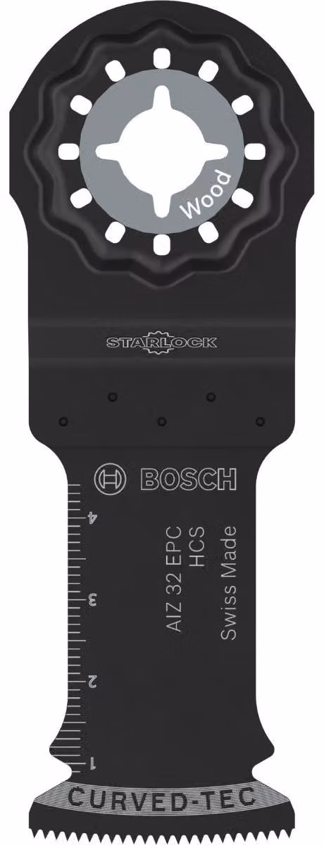 Bosch 5x lama dedede cutting de tauchen AIZ 32 EPC (per legno dolce, larghezza 32 mm, accessori multitool professionali)