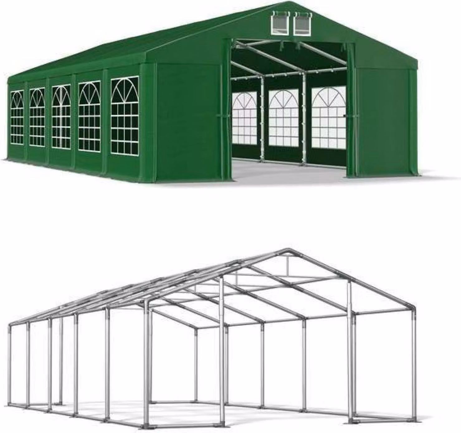 5x10 Partito Verde Tenda WINTER ISD