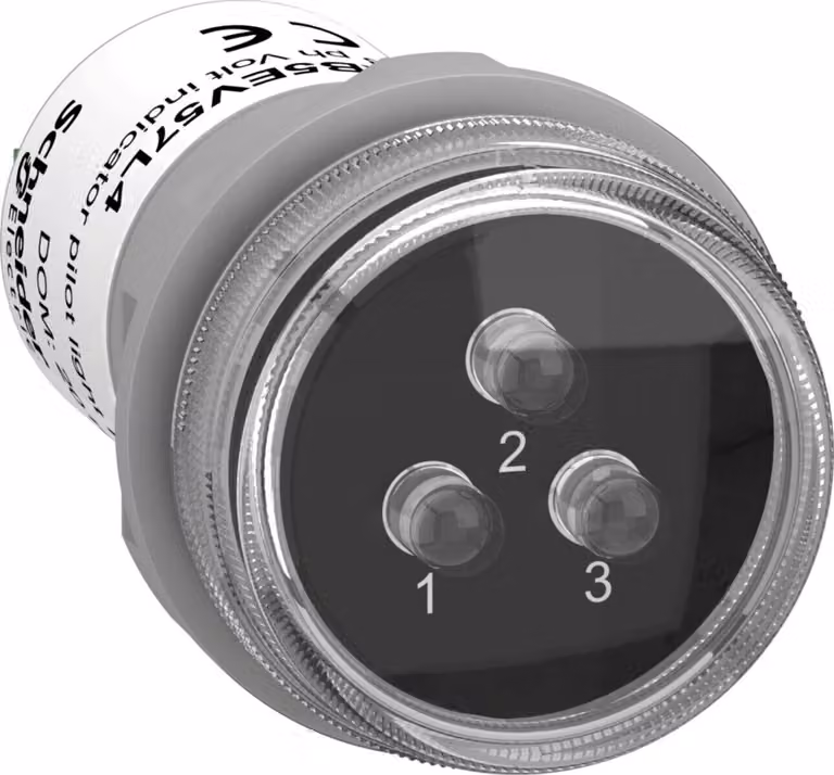 Segnalatore luminoso trifase Schneider Electric XB5EV57L4