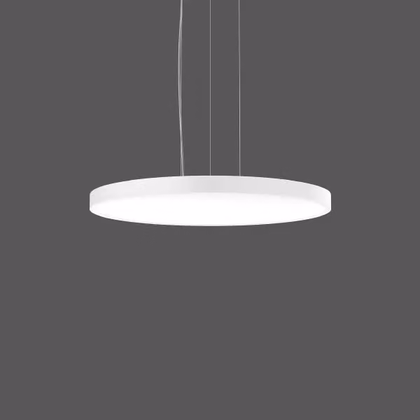 RZB Triona round, LED, 3000 K, 8000 lm, IP20, bianco