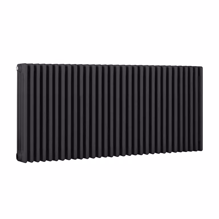 Radiatore Orizzontale a Colonne (4 Colonne) 600mm x 1415mm - Grigio (Carbon Grigio) - Regent
