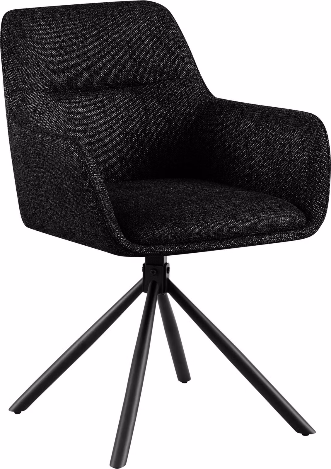 Sedia Tipton, tessuto - crema