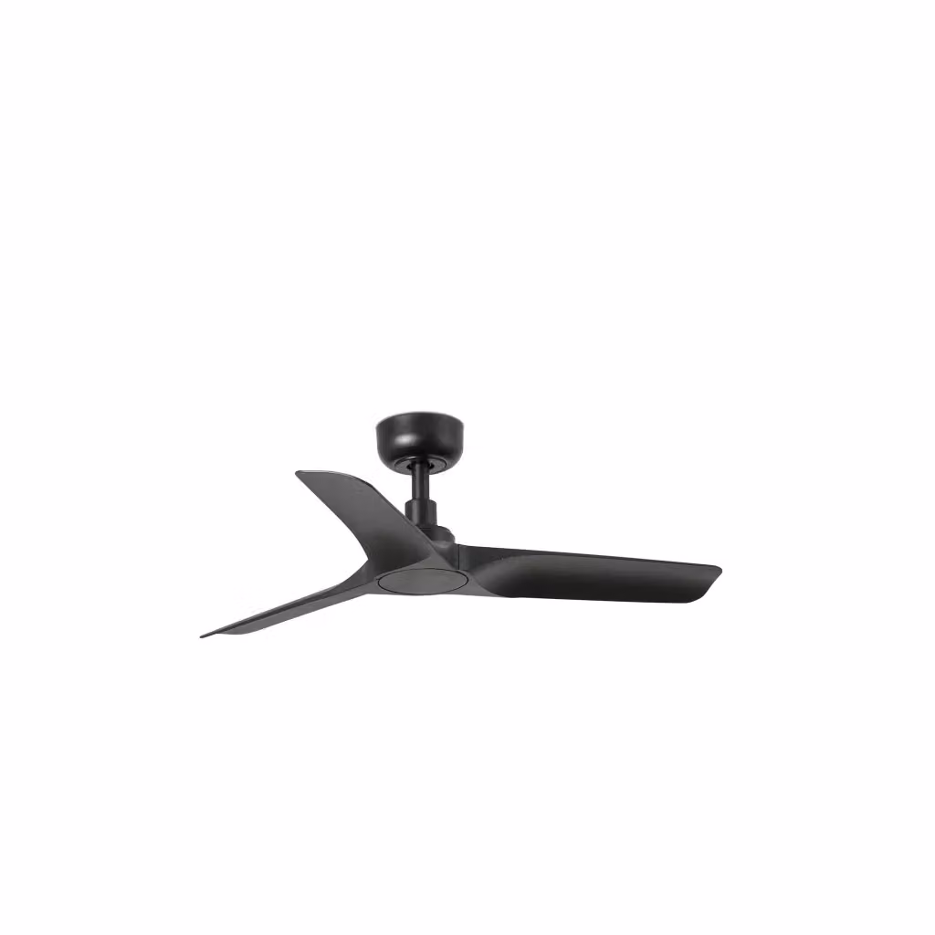 Ventilatore a soffitto Faro Barcelona senza luce con telecomando e finitura legno, colore nero – 2