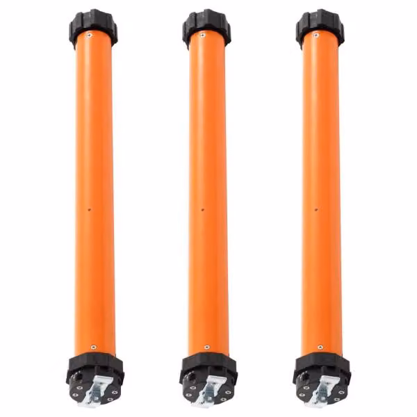 vidaXL Motori tubolari 3 pezzi 50Nm