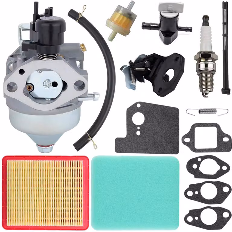 Kit carburatore per tosaerba Honda – include filtro dell'aria e guarnizioni – WA-NL-1244