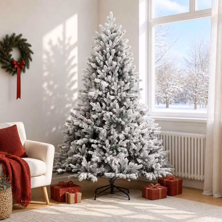 vidaXL Albero di Natale Artificiale con Rami Pieghevoli 180 cm