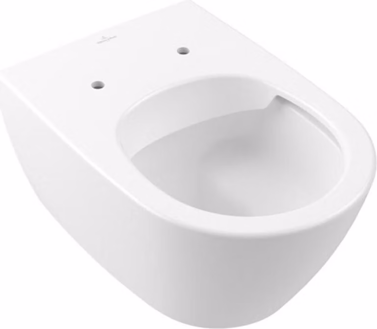 Villeroy & Boch Subway 2.0 WC à fond creux, ovale, sortie horizontale, DirectFlush, 370x560x365mm, 5614R0RW, 5614R0RW