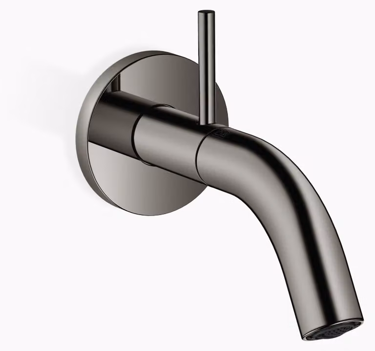 Dornbracht META robinet mural, eau froide, saillie 126mm, becs rigides, 30010662-19, 30010662-19