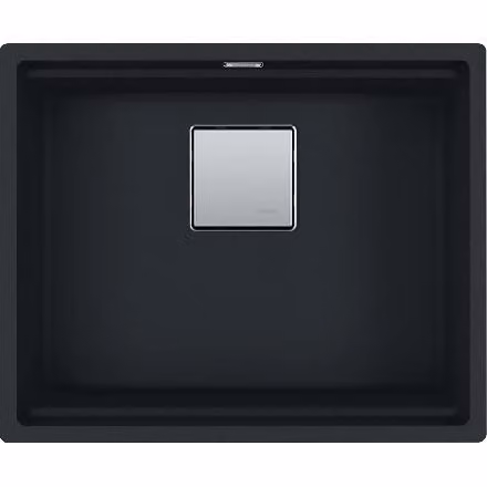 Franke Kubus 2 - Lavello in Fragranite KNG 110-52, 560x460 mm, nero opaco 125.0670.898