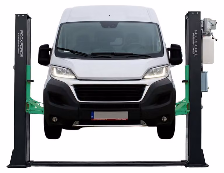 Rockforce 5,5 t, 400 V: sollevatore elettroidraulico a due colonne, automatico